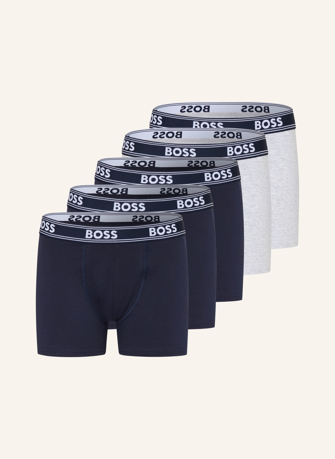 Boss Zestaw 5 Par Bokserek blau