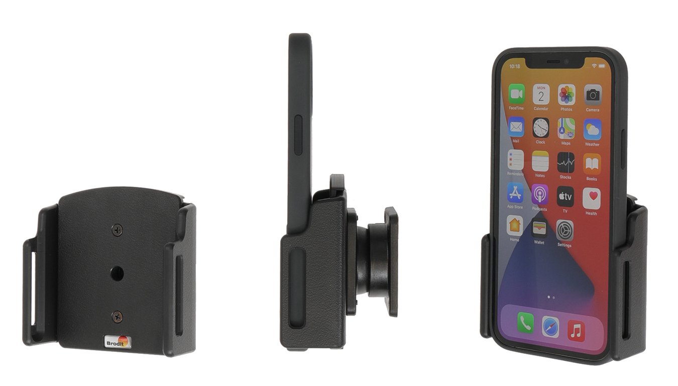 Brodit 711368 uchwyt Uchwyt pasywny Telefon komórkowy/Smartfon Czarny