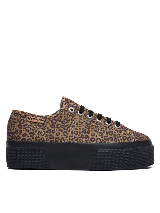 Superga Tenisówki 3790 Platform S8145YW Brązowy
