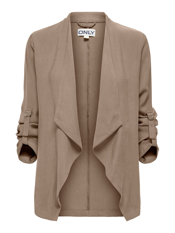 ONLY Marynarka Lalia 15367395 Brązowy jasny Regular Fit
