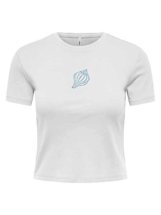 ONLY T-Shirt Kira 15346419 Biały Regular Fit
