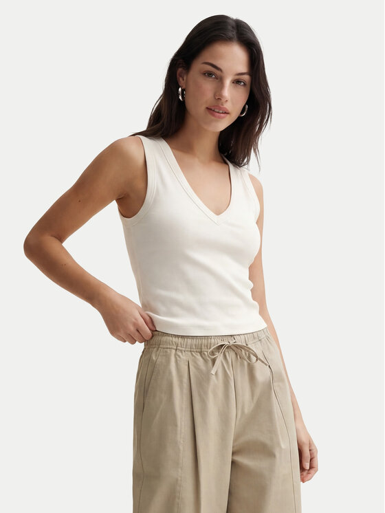 Vero Moda Top Chloe 10342916 Biały Regular Fit