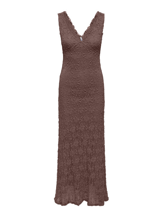 ONLY Sukienka wieczorowa Albina 15372795 Brązowy Regular Fit