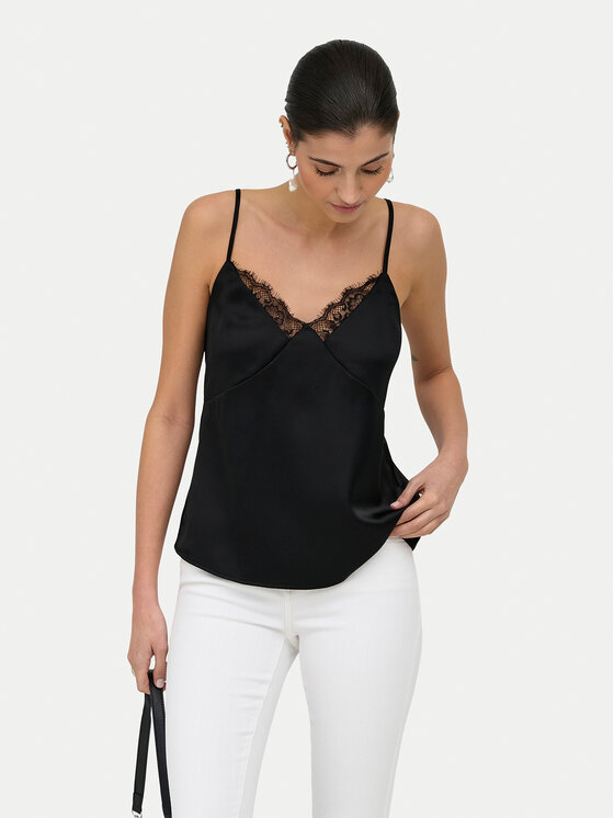 ONLY Top Faraya 15380254 Czarny Regular Fit