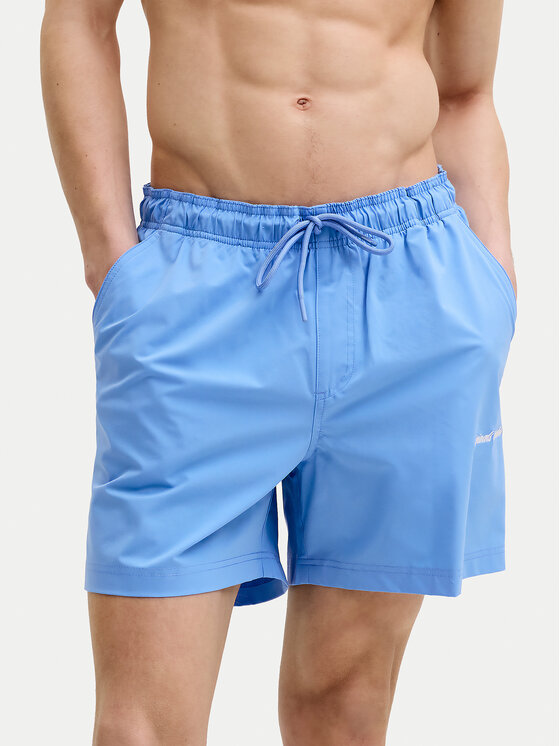 Jack & Jones Szorty kąpielowe Maui Norrebro 12291434 Błękitny Regular Fit