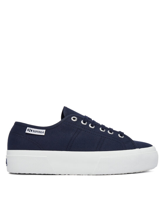 Superga Tenisówki Platform Leggera S2142ZW Granatowy