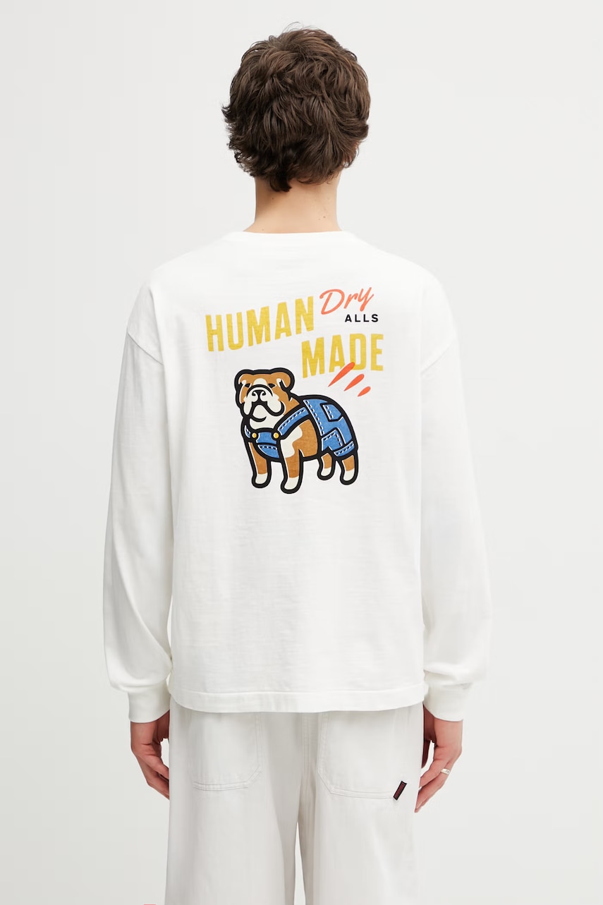 Human Made longsleeve bawełniany męski