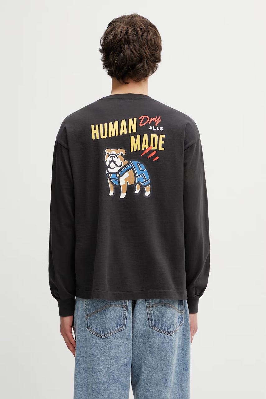 Human Made longsleeve męski bawełniany