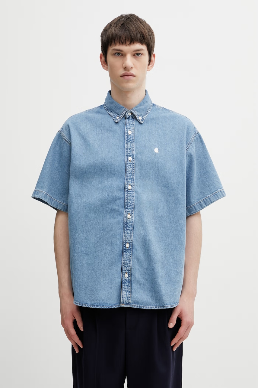 Carhartt WIP S/S Lucas Shirt koszula jeansowa męska