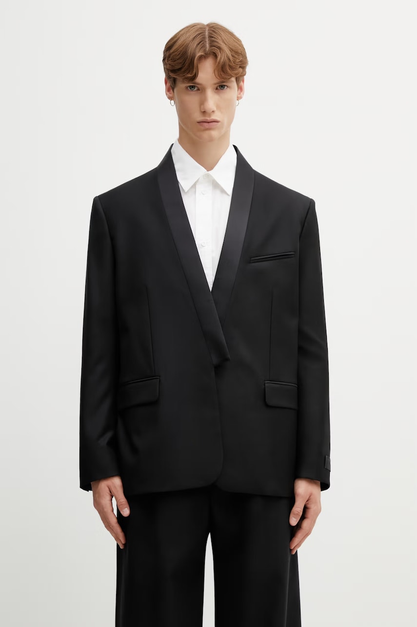 Kenzo marynarka męska wełniana Blazer / Gilet
