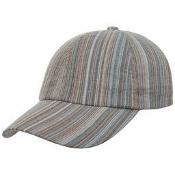 Czapka z Daszkiem Temberton Stripes by Lipodo, niebieski, One Size