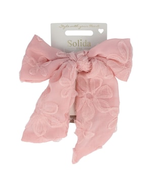 Solida Patentspange Schleife rosa Klamry do włosów 1 szt.