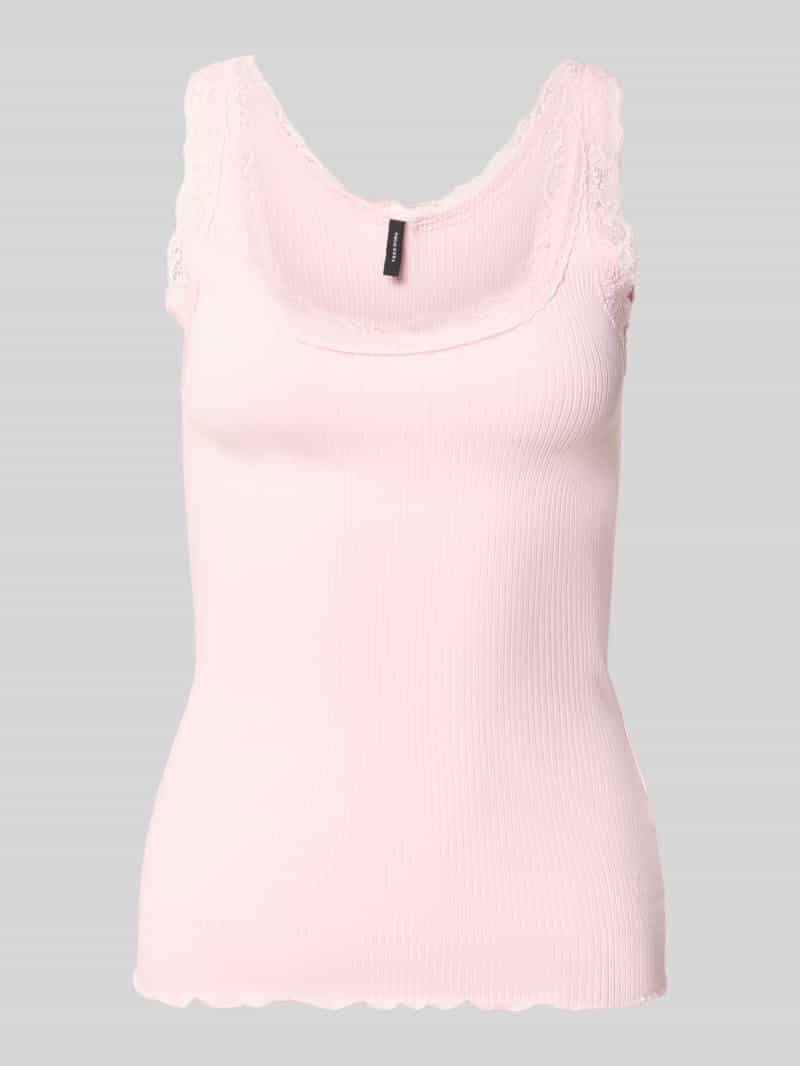 Tank top o kroju slim fit z mieszanka bawełny ekologicznej model 'NANA'