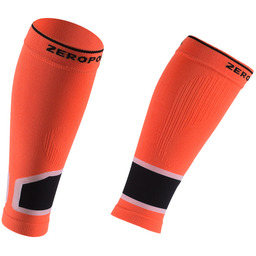 ZeroPoint Opaski kompresyjne INTENSE 2.0 High Compression Calf Sleeve Devil''s Orange