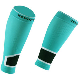 ZeroPoint Opaski kompresyjne INTENSE 2.0 High Compression Calf Sleeve Aqua