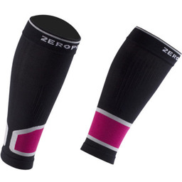 ZeroPoint Opaski kompresyjne INTENSE 2.0 High Compression Calf Sleeve Dark Grey/Pink
