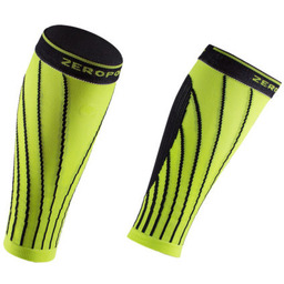 ZeroPoint Opaski kompresyjne ProRacing Compression Calf Sleeves Acid Lime