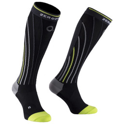 ZeroPoint Skarpety kompresyjne ProRacing Compression Calf Sleeves Pink Soda/White