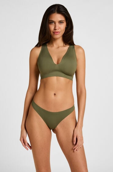 Hunkemöller Super Comfort Stringi Zielony