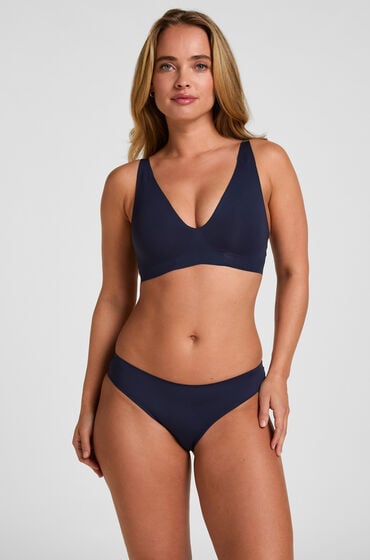 Hunkemöller Super Comfort Brazyliany Niebieski
