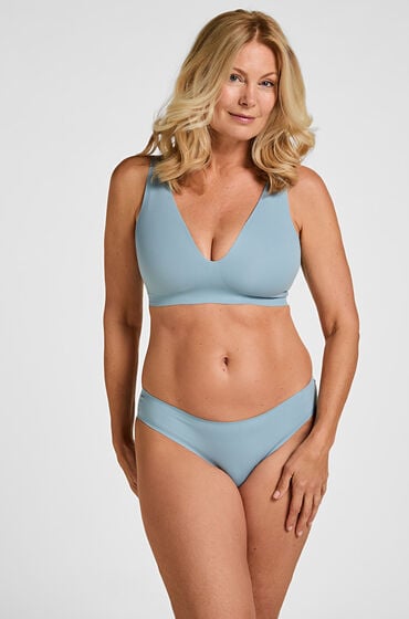 Hunkemöller Super Comfort Brazyliany Niebieski