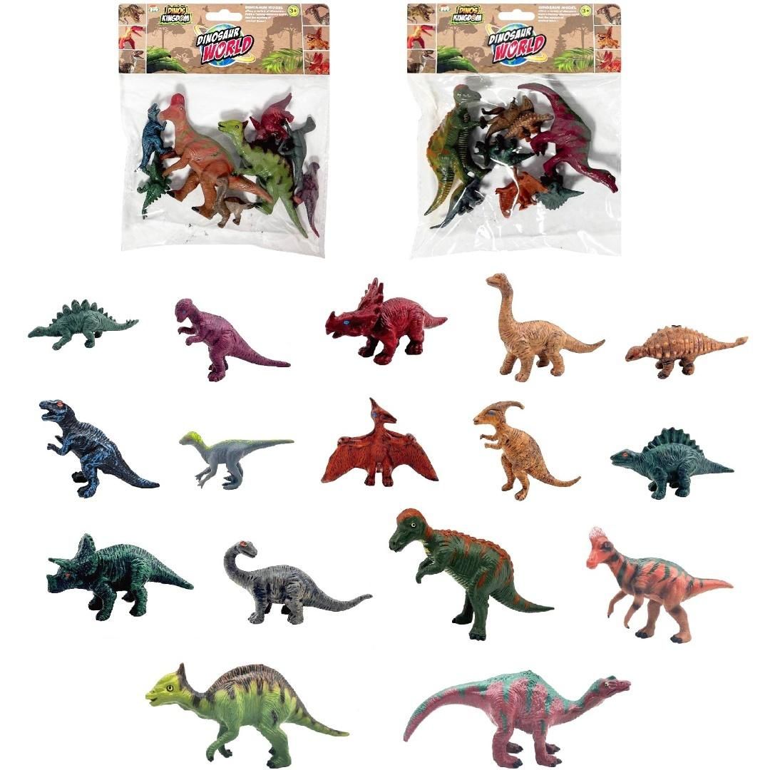 Zestaw dinozaurów 8 szt - figurka