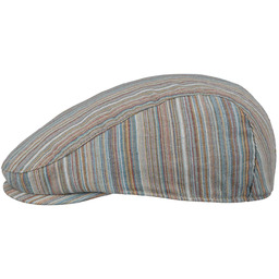 Kaszkiet Temberton Stripes by Lipodo, niebieski, L (59-60 cm)