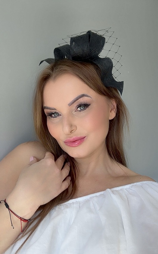 Fascynator NOEMI CZARNY oraz inne kolory