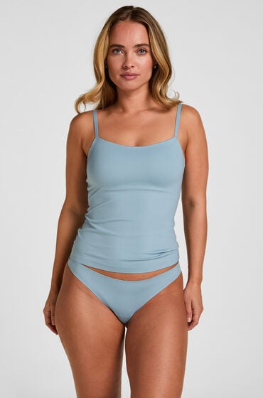 Hunkemöller Super Comfort Stringi Niebieski