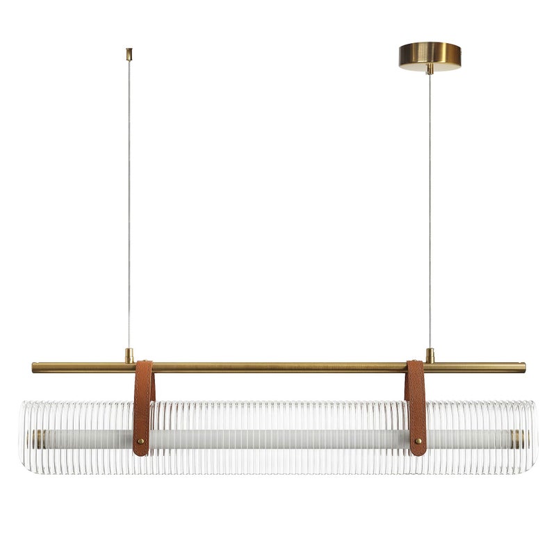 Lampa Sufitowa Wisząca Toolight App1796-Cp Złoty Szczotkowany