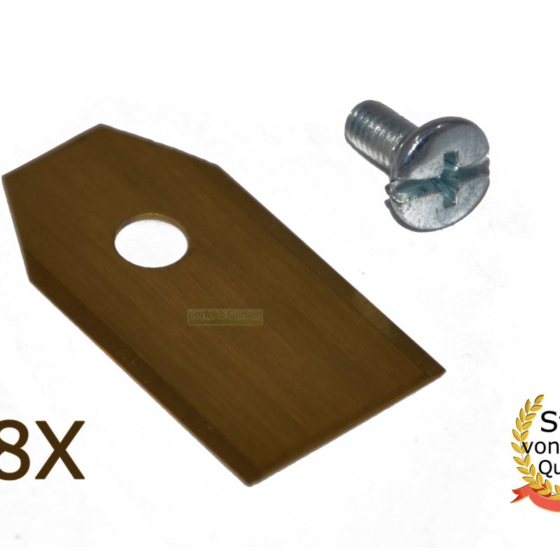 18 X 3,5 CM tytanowy nóż do kosiarki automatycznej Husqvarna Automower 220 AC, 330X, 230 260 265 330 ACX