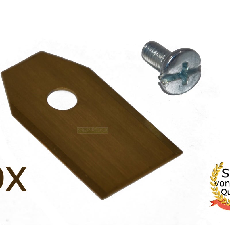 9 X 3,5 CM tytanowy nóż do kosiarki automatycznej Husqvarna Automower G1 G2 105 210 305 308 310 315