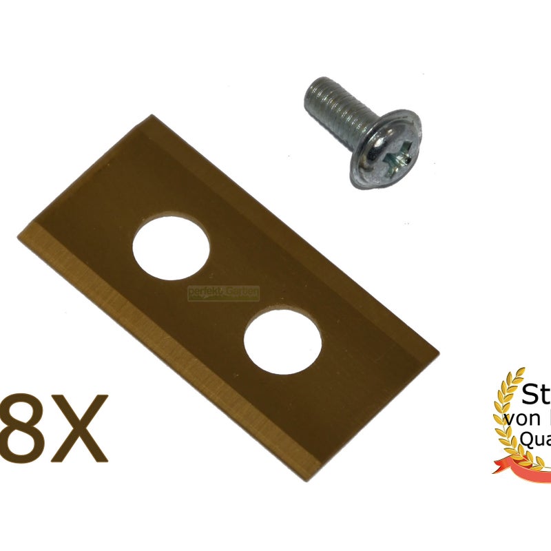 18 X 3,6 CM tytanowy nóż do kosiarki automatycznej Worx Landroid WG, WR 105SI 110MI M800 S S500i