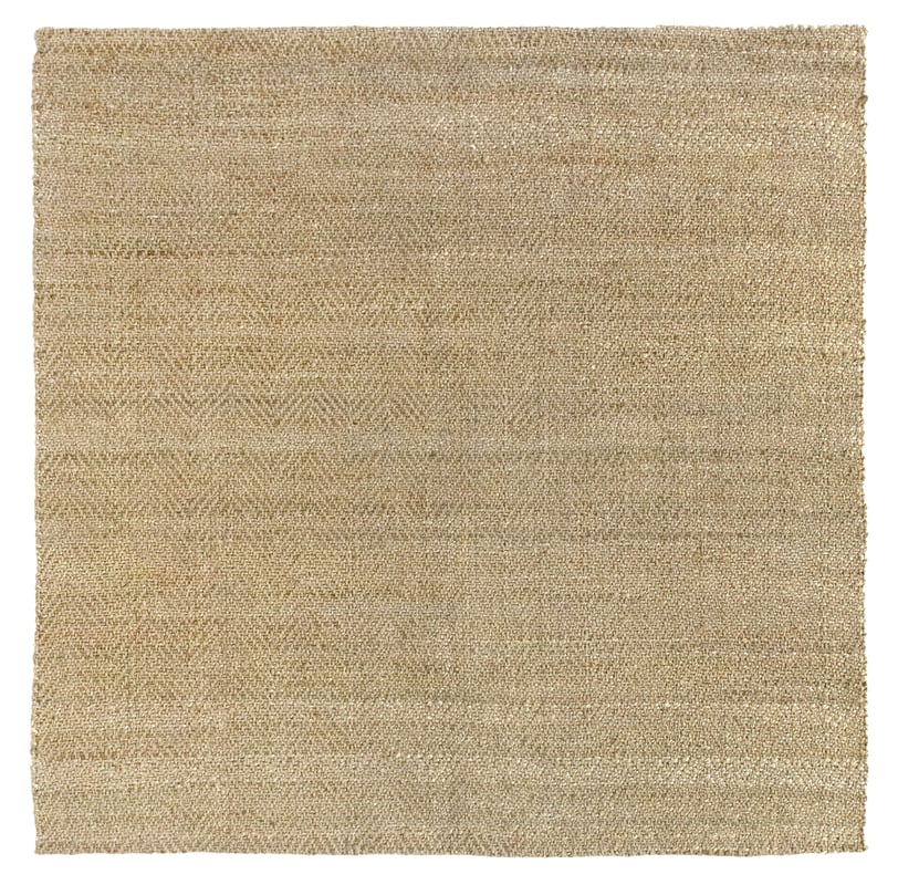 Hamid - Naturalny kwadratowy dywan jutowy ALCAZAR 300x300 cm