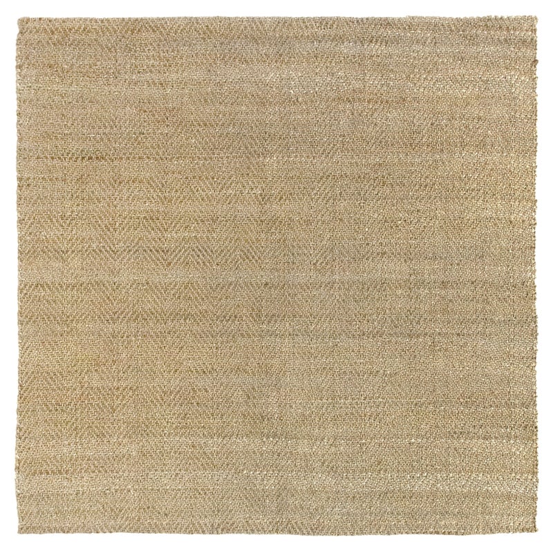 Hamid - Naturalny kwadratowy dywan jutowy ALCAZAR 200x200 cm