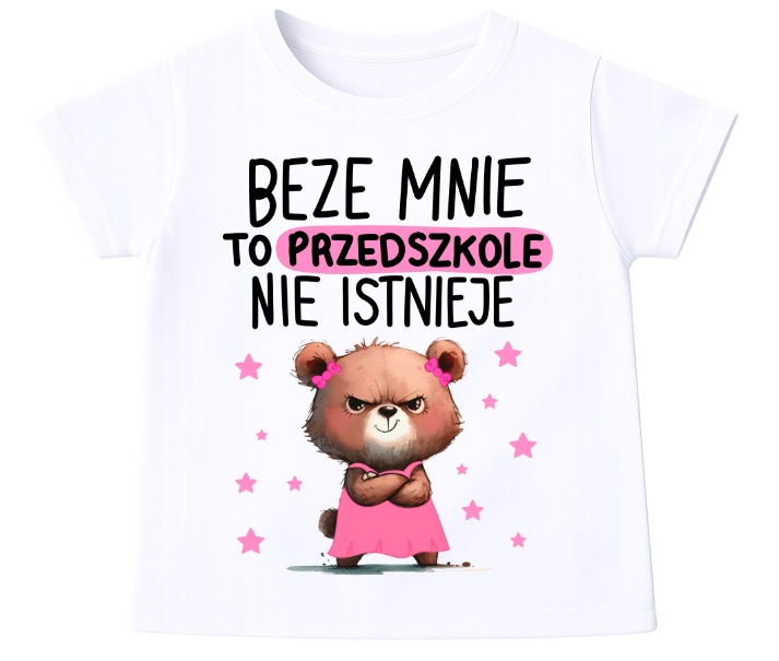 Koszulka dla DZIEWCZYNKI DO PRZEDSZKOLA