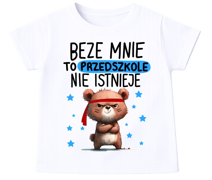 Koszulka dla CHŁOPCZYKA DO PRZEDSZKOLA