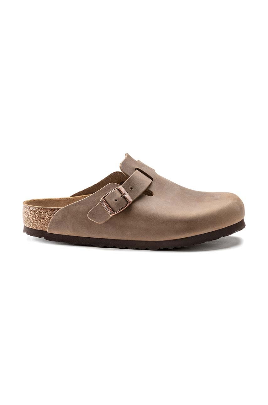 Birkenstock klapki nubukowe Boston