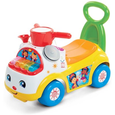 Jeździk FISHER PRICE Little People Muzyczna Parada 522084 Żółty