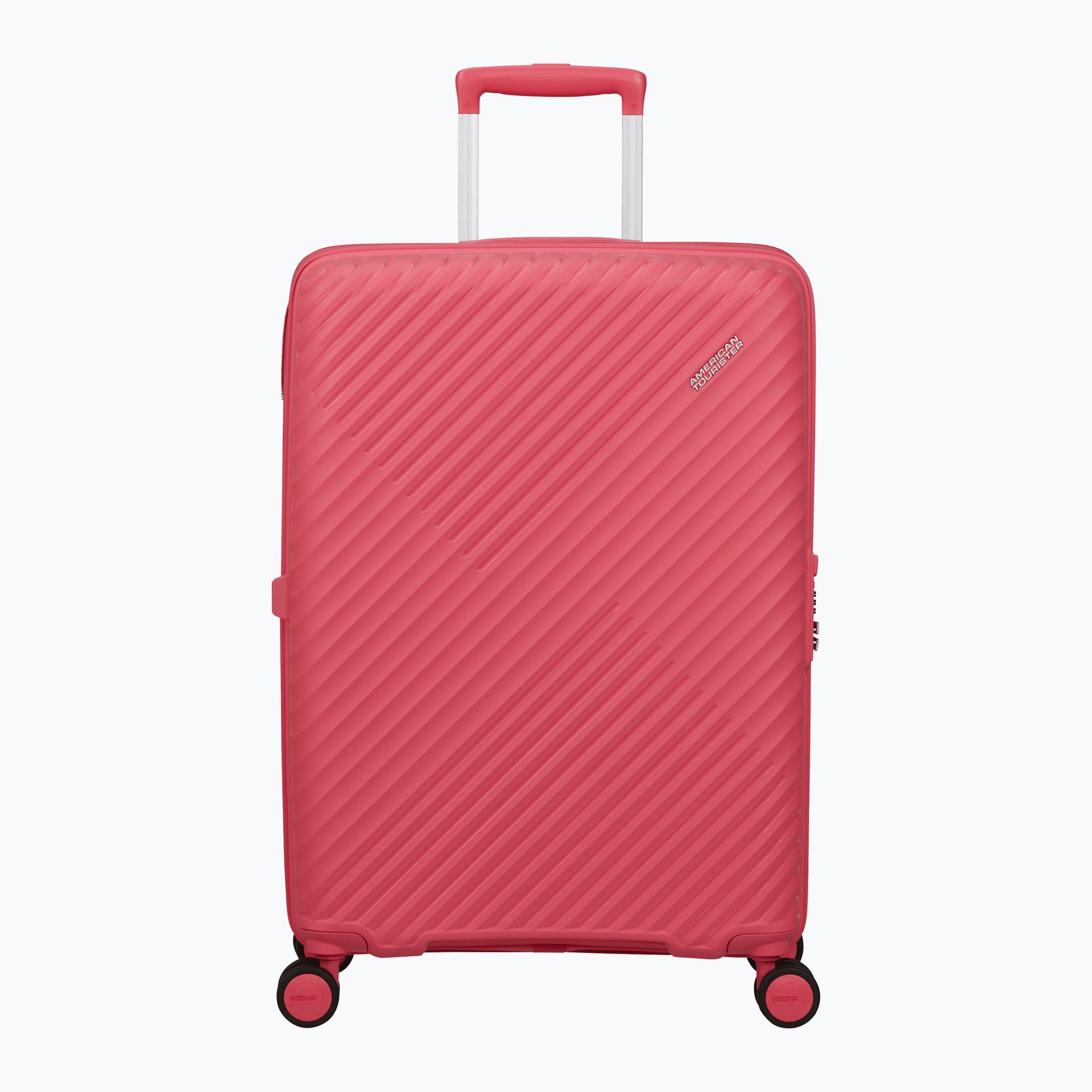 Walizka podróżna American Tourister Diablast Spinner 81 l pink glitch WYSYŁKA W 24H 30 DNI NA ZWROT
