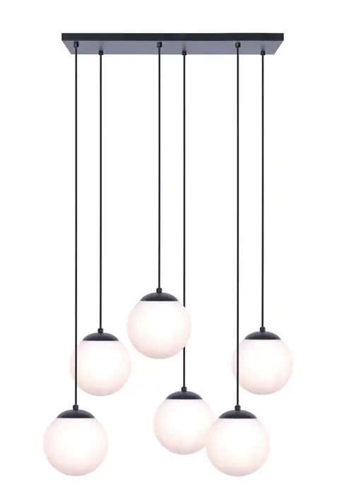 Lampa wisząca nad stół szklane kule - S763-Lokia