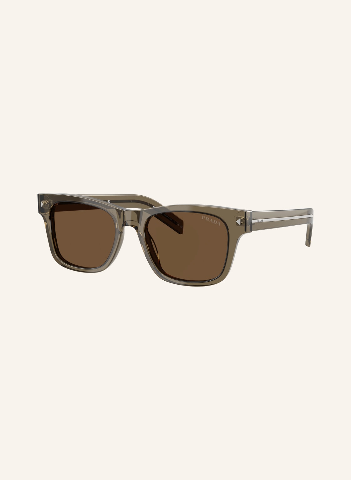 Prada Okulary Przeciwsłoneczne Pr a17sf braun
