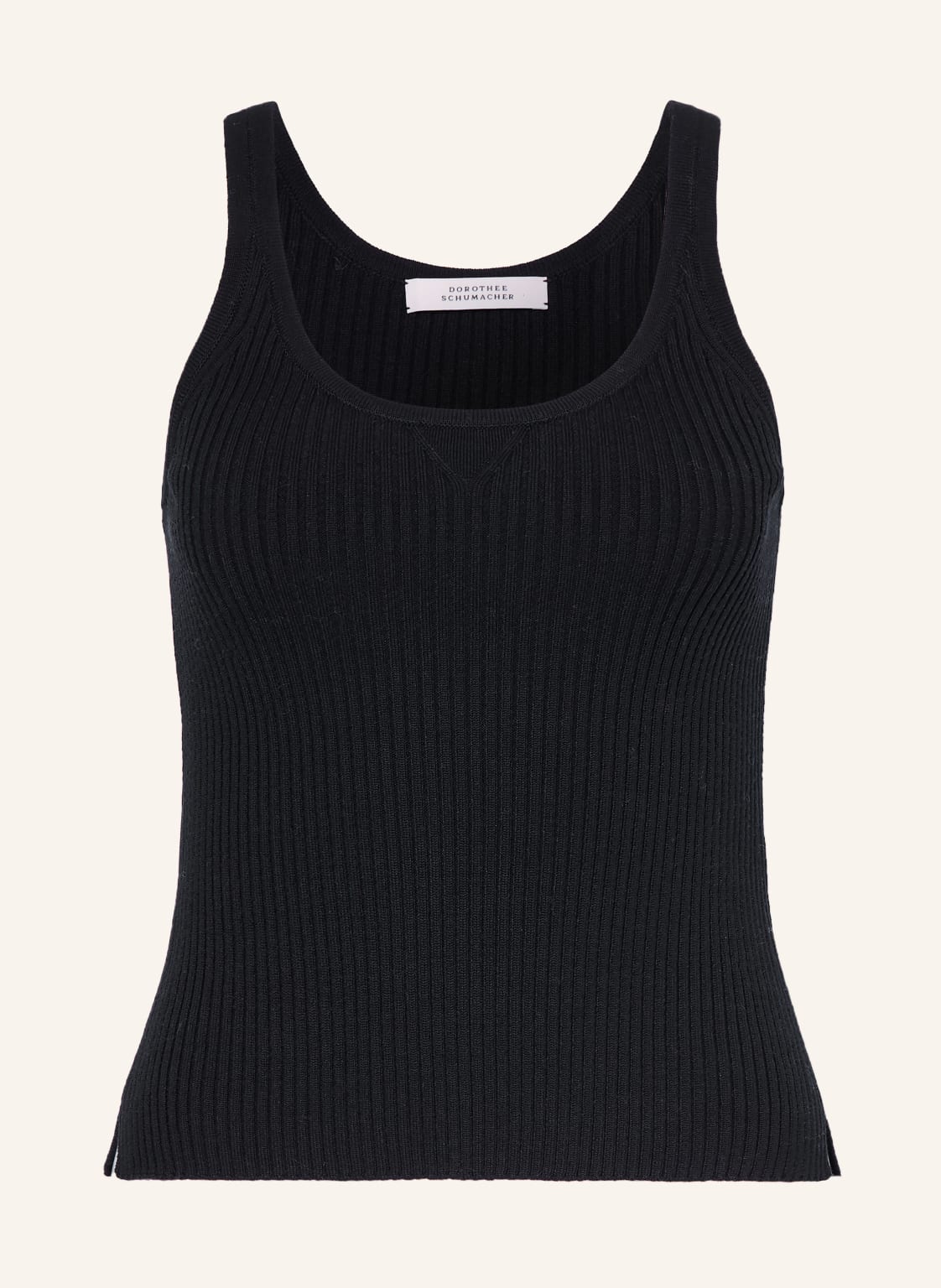 Dorothee Schumacher Dzianinowy Top Bohemian Lace blau
