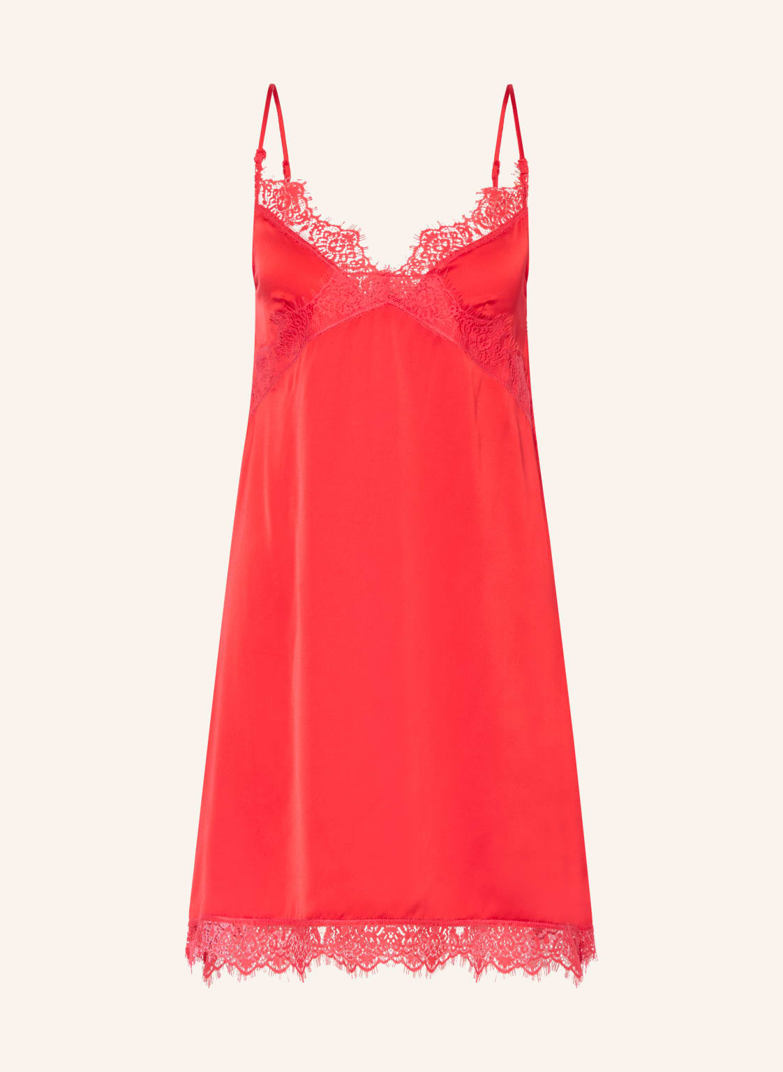 Simone Pérèle Negliż Satin Secrets Z Satyny pink