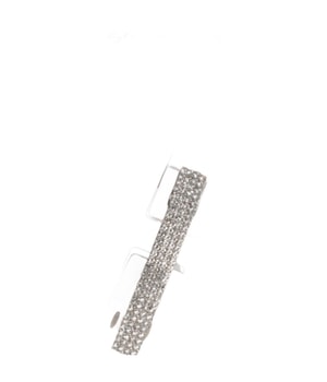 Solida Patentspange silber Strass 6 cm Klamry do włosów 1 szt.