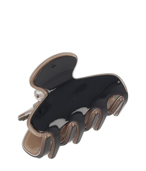 Solida Haarklammer schwarz/beige medio shiny Klamry do włosów 1 szt.