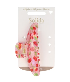 Solida Haarklammer Acryl rosa Klamry do włosów 1 szt.