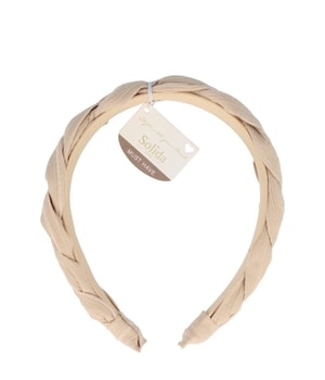 Solida Haarreif geflochten beige Opaska do włosów 1 szt.