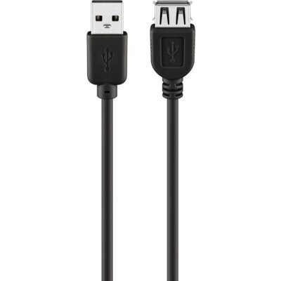 Przedłużacz USB-A - USB-A QIXO QXUSB2AA1D8MK 1.8 m