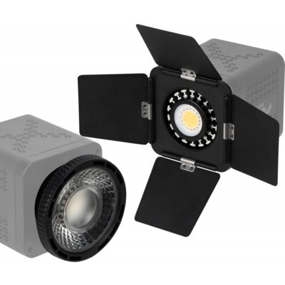 Zestaw Wrota Mini Bowens NEWELL + soczewka skupiająca do lampy Tara